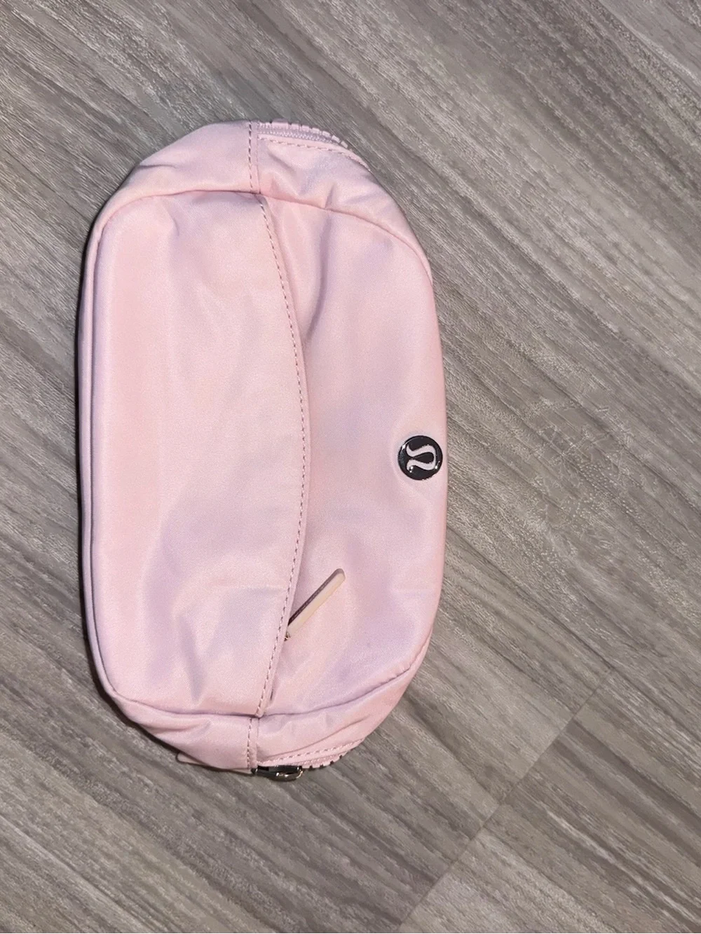 lululemon athletica Light Pink Zip Cosmetic Pouch